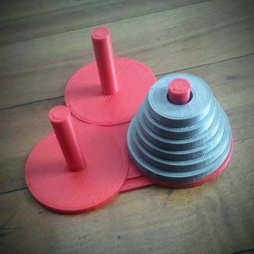 torre Hanoi of juegos 3D print model - Mito3D