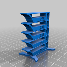 torre Température petg 225 245 étalonnage filament filamento imprimante tester impression 3d_printing_tests 3d print model - Mito3D
