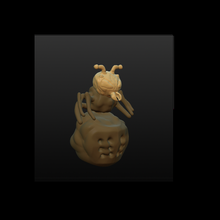 torso + head queen bee 3d print model - Mito3D