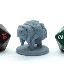 tortle - tabletop miniature game 28mm dnd dungeons dragons fantasy miniatures pathfinder tortoise toy turtle wargaming warhammer 3d print model - Mito3D