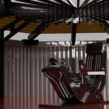 tortura cadeira chamber bespin nuvem cidade diorama han só carbonite darth Vader legião 3d print model - Mito3D
