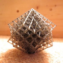 torture lattice cube tool openscad 3d printing tests 3d print model - Mito3D