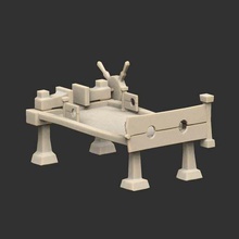 torture table x2 home model furniture stretch lost head fable clamp chapters chain anniversary 3d print model - Mito3D