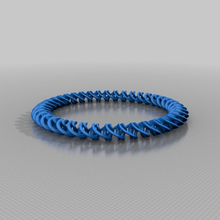 torus chain jewelry 3d print model - Mito3D