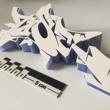 tose graffitti causeturk art atomic boys fatcap four elements graph graphitty hip hiphop hop letter letters marker piece spraying stilbaz these walls dont lie throw up turkey wall writter writters writting 3d print model - Mito3D