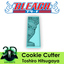 Toshiro Hitsugaya biscoito cortador alvejante 3d print model - Mito3D