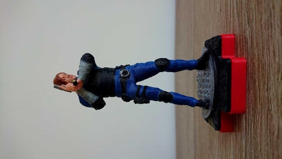 totaku leon kennedy residente male video gioco Sony stazione funko pop figurina 3d print model - Mito3D