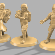 total pack 11 characters terra base set expansion 3d print model - Mito3D