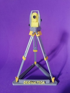 total station 3d total station total station gps engineer level engineering station architecture topographyc geodesy geomatics topography surveyor  3d print model - Mito3D