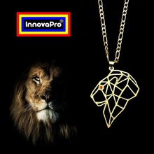 tote leon jewelry lion read totem pendant necklace key ring keychain 3d print model - Mito3D