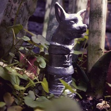 totem art animal dog ornament stl scale decorate 3d print model - Mito3D