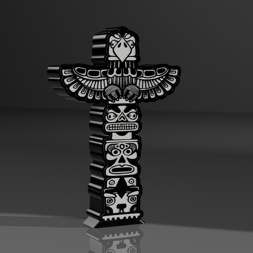 totem Lamba 3D print model - Mito3D