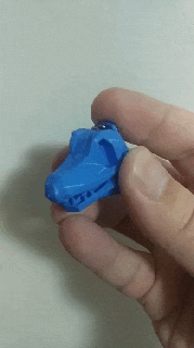 totodile chaveiro poli Pokémon croconaw feraligatr Nintendo iniciante água gestão suporte impressão colocar articulado cabeça evolução pobre 3d print model - Mito3D