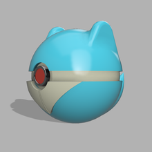 Totodil Pokeball Pokémon Mannschaft Rakete Spiel totodileball Anime Cosplay Tasche Monster 3d print model - Mito3D