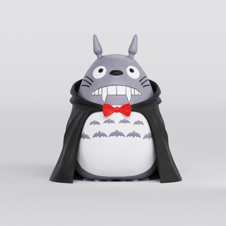 Totoro Drácula Bruxas fofa Admirador arte figura estatueta ghibli hayao miyazaki vizinho esculpir escultura estúdio esculturas 3d print model - Mito3D