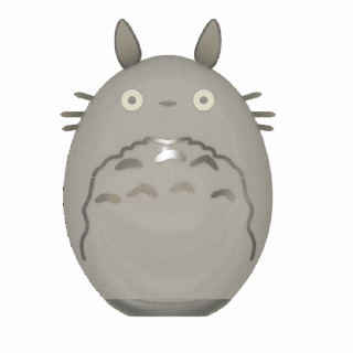 totoro easter egg holidays chocolate rabbit rabit ghibli decoration box hunt 3d print model - Mito3D