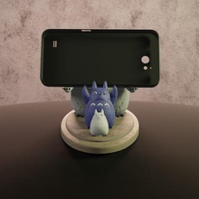totoro iphone vettore vari il mio vicino coniglio miyazaki animale mascotte della serie anime cartone animato 3d print model - Mito3D