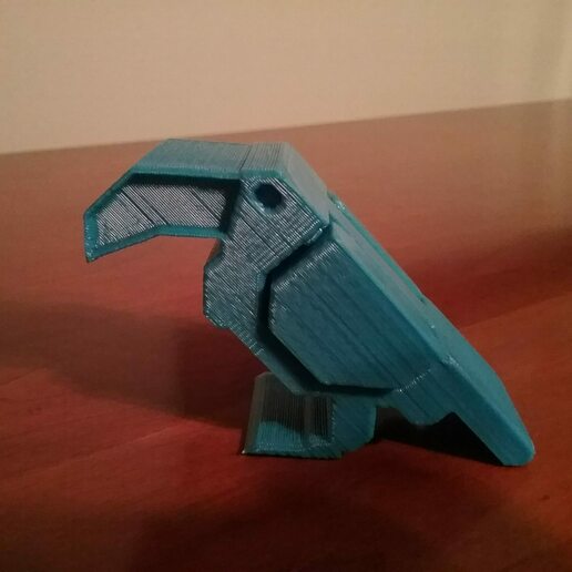 toucan print place toy bird in 3D print model - Mito3D