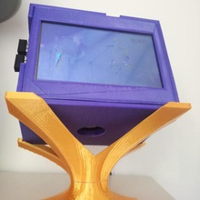 dokunma ekran yaşayan oda Ahududu pi3 ecran dalga paylaşımı hdmi tactil dokunsal 3d print model - Mito3D