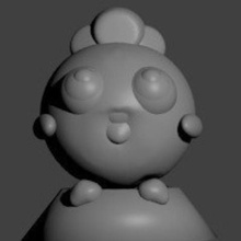 toudoudou game pokemon chess pawn new igglybuff pupurin 3d print model - Mito3D