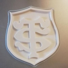 toulouse rugby badge various 3d print model - Mito3D