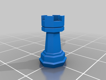 Tour falha jogos xadrez borda conjunto brinquedos 3d print model - Mito3D