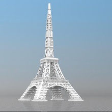 tour parigi ibarakel reflex art francia eifel gustave 3d print model - Mito3D