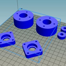 touret door tool reel filament prusa i3 3d print model - Mito3D