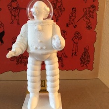 tournesol scaphandre Tintin herge lune 3d print model - Mito3D