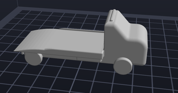 tow truck Gadget cars tow truck toy  3d print model - Mito3D