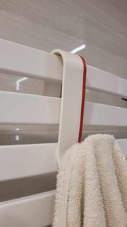 towel holder accessory bathroom bathroom accessories diy gadget holder hook towel holder towel hook accessories props fashion  3d print model - Mito3D