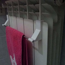 towel holder home bathroom pla openscad household featured 3d print model - Mito3D