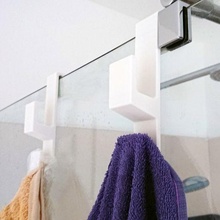 towel holder shower glass 3d print model - Mito3D