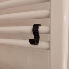 towel hook towels bathroom heating radiator heater rack 3d print model - Mito3D