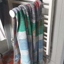toalheiro radiador suporte a casa porta toalha ferroviário titular 3d print model - Mito3D