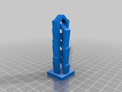 torre arquitetura construção edifícios_estruturas 3d print model - Mito3D