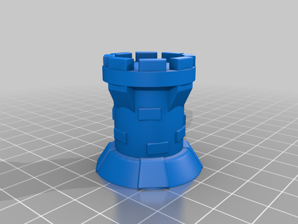 tower dd dungeons dragons scans replicas 3d print model - Mito3D