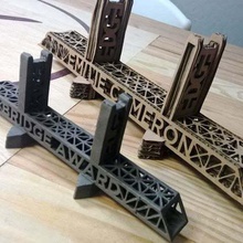 tower bridge award architecture buildings structures sacramento infrastructure civil engineering 3d print model - Mito3D