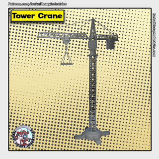 torre guindaste maravilha crise protocolo terreno construção 3d print model - Mito3D