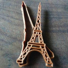 tower eiffel cookie cutter home cutting dwelling hearth kitchen furnace 3d print model - Mito3D
