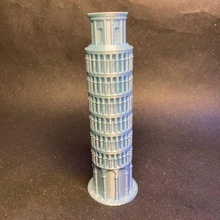 tower pisa of money piggy bank temple secret columns romans rome greece greeks temples 3d print model - Mito3D