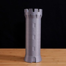 tower storage architecture 3d print model - Mito3D