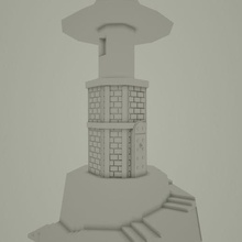 Turm Geschichten Architektur Geschichte Fantasie 3d print model - Mito3D