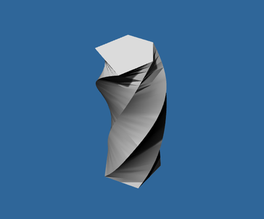 Torre architettura forbicine strutturale astratto 3d print model - Mito3D