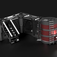tour murs modulaire terrain Jeu marteau guerre tuer l'équipe wargaming nécromonde 3d print model - Mito3D