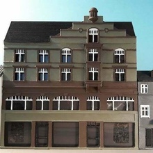 town house h0 ho aarhus rhus trains tram scale buildings_structures 3d print model - Mito3D