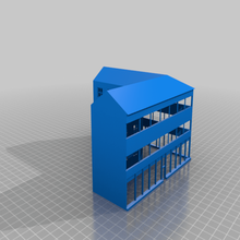 cittadina Casa h0 scala edificio treni odense edifici_strutture 3d print model - Mito3D