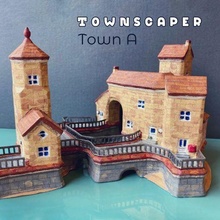 townscaper model architecture town harbour seaside game buildings house 3d print model - Mito3D