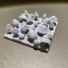 citadins lutte inspiré champignon bosquet 3d print model - Mito3D