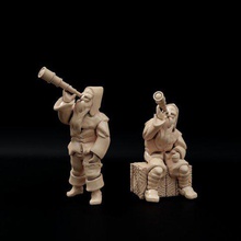 townsfolke lookout 32mm scale game toy warhammer wargaming wargames villagers tabletop gaming rpg roleplaying pathfinder mordheim miniatures frostgrave fantasy dungeons dragons dnd5e boardgames 3d print model - Mito3D